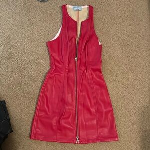 REVICE Red Sleeveless Dress
